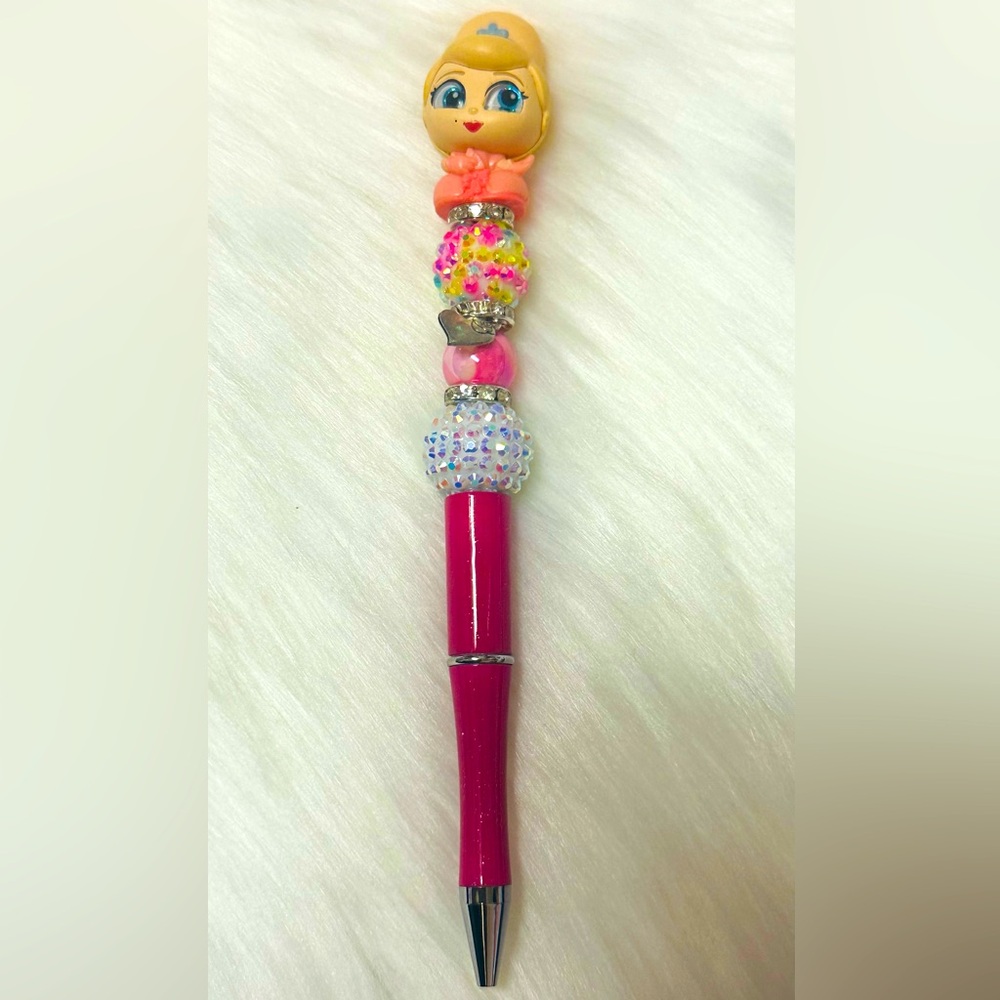 🩷🆕🩷 Handmade Bling Beaded Doorable Pens (Fairy)